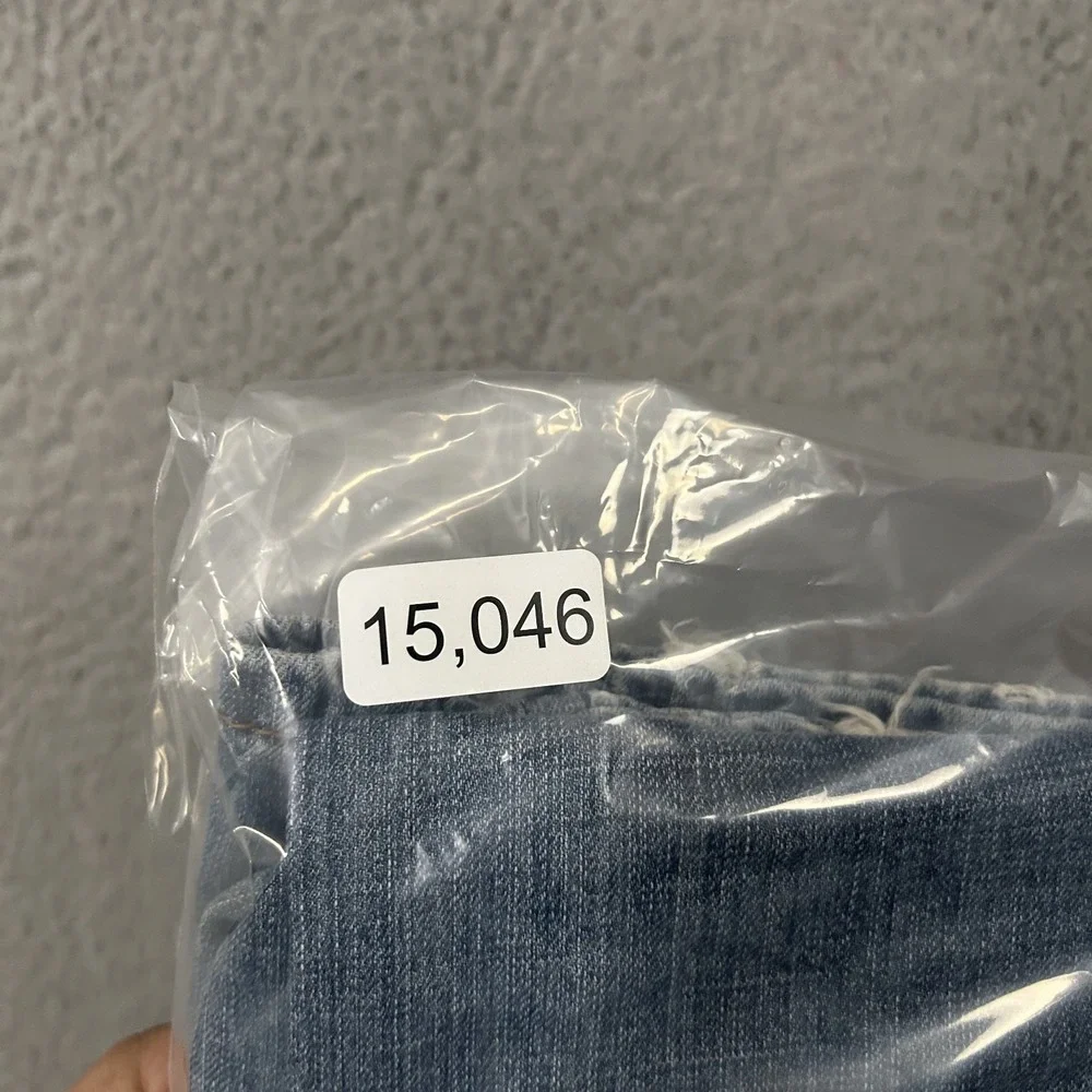 Levis Jeans Mens 36x30 Blue Denim 527 Bootcut Medium Wash Work Wear Cotton Adult